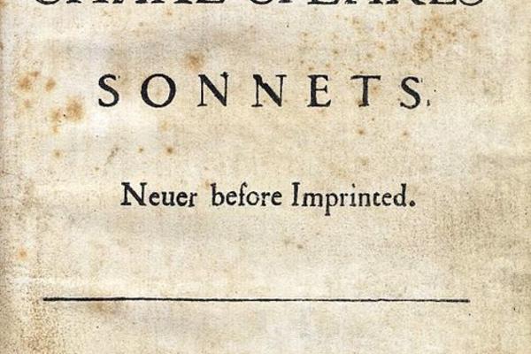 shakespear sonnets title page