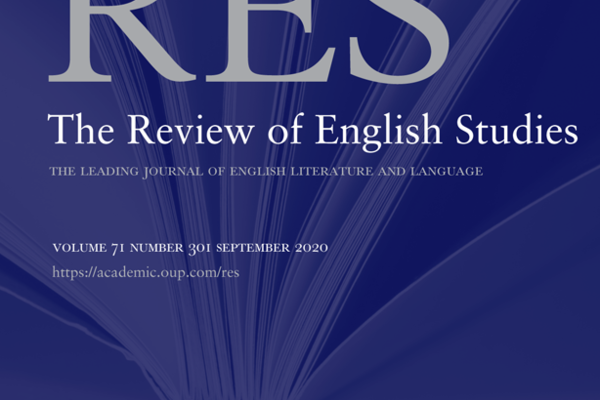 Review of English Studies cover