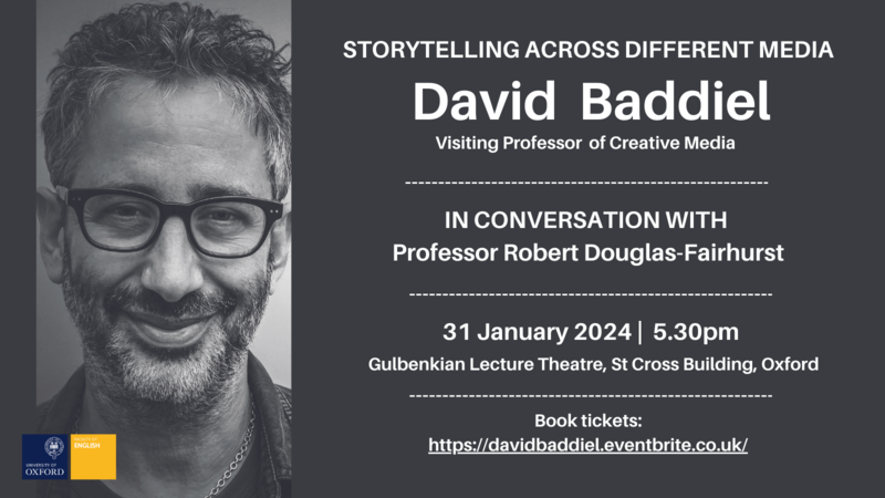 david baddiel poster for talk