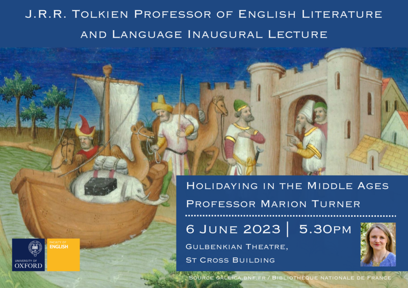 tolkien inaugural lecture poster