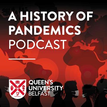 A history of pandemics podcast logo