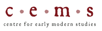 Cems logo Logo for Centre for Early Modern Studies