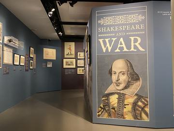 Shakespeare at War exhibition